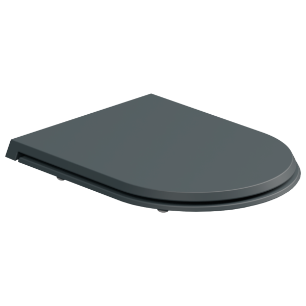 Крышка с сиденьем для подвесного унитаза с микролифтом GSG Ceramic Design Cruise CRCOPRSLTICR028, Ebano Matt