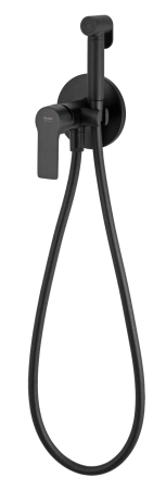 Гигиенический душ со смесителем Remer Energy EY65WNO, черный матовый