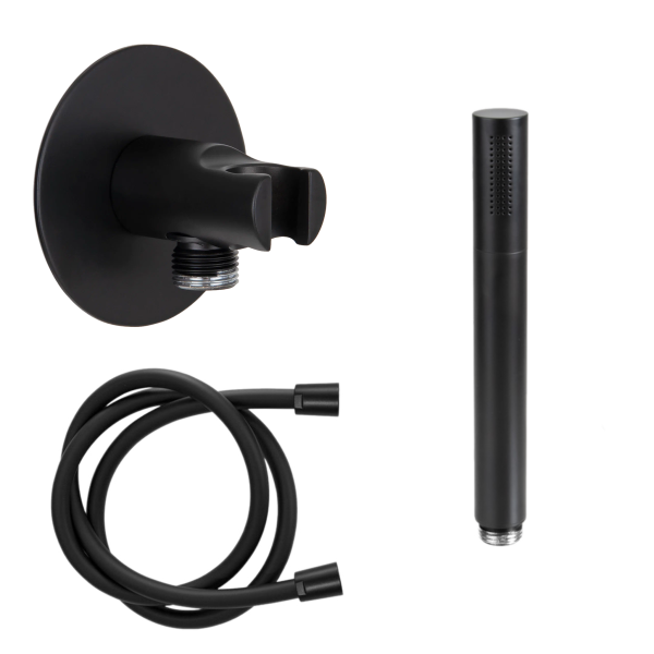 Комплект для душа Daniel A546XB43515, чёрный матовый