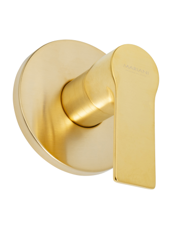 Смеситель для душа Mariani Kali B22179KL, золото брашированное