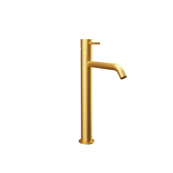 Смеситель для раковины Remer X Style X11LXLBG, золото брашированное