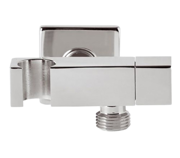 Держатель ручного душа с подключением шланга и запорным вентелем Remer 336S