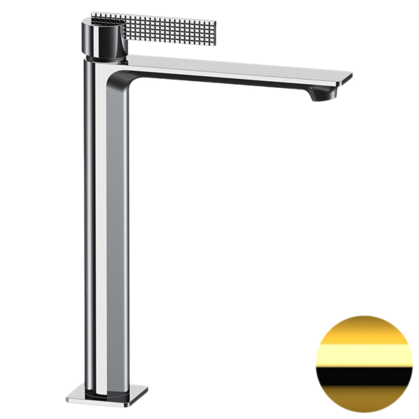 Смеситель для раковины Daniel Club ANC607BDO, золото глянцевое