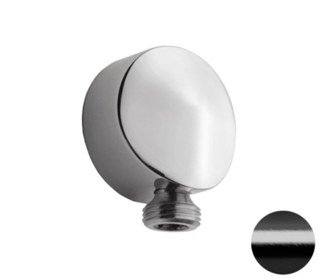 Шланговое подключение для душа Remer 309LCFP, черный брашированный хром