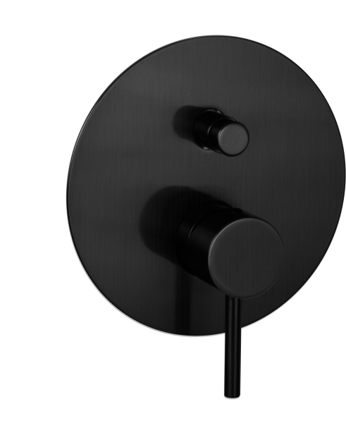 Смеситель для душа Remer X Style X09LCFP, черный брашированный хром