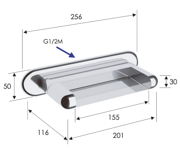 Излив настенный Remer 91NC