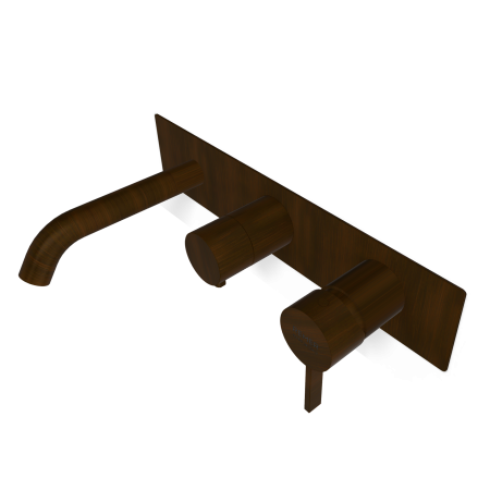 Смеситель для ванны Remer Metrica MC54D2WBBR, бронза масляная