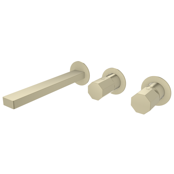 Смеситель для ванны Remer Ottagono ON54D2PWBNZ, никель брашированный PVD