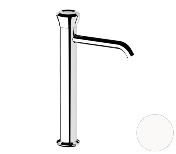 Смеситель для раковины Remer Element ET11LXLBO, белый матовый