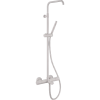 Душевая система термостатическая с изливом без верхнего душа Remer Elegance EQ34A7MCSSOFBO, белый матовый