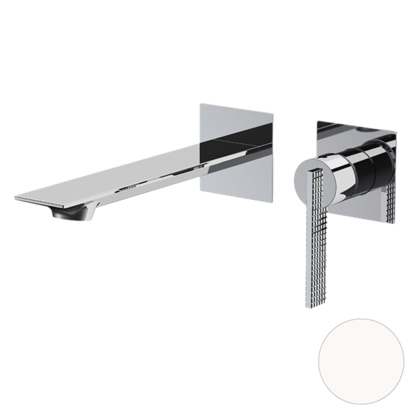 Смеситель для раковины Daniel Club ANC632PL14, белый матовый