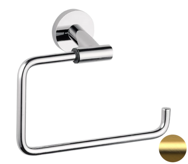 Полотенцедержатель Remer Guest GS44BG, золото брашированное