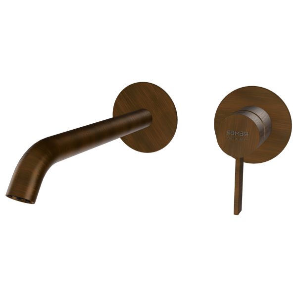 Смеситель для раковины Remer Metrica MC15PWBBR, бронза масляная