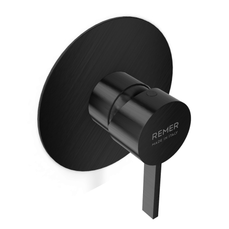 Смеситель для душа Remer Metrica MC30LGM, оружейная сталь PVD