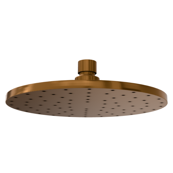 Верхний душ 20 см с шарнирным соединением Remer 359MM20CUX, медь брашированная PVD