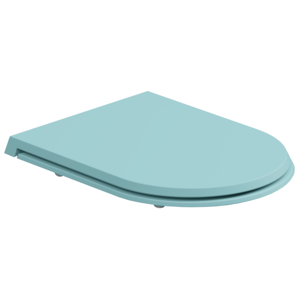 Крышка с сиденьем для подвесного унитаза с микролифтом GSG Ceramic Design Cruise CRCOPRSLTICR037, Ice Matt