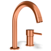 Смеситель для раковины Remer X Style X57RP, медь брашированная