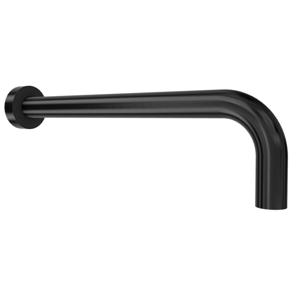 Кронштейн для верхнего душа 30 см Remer 343L30GM, оружейная сталь PVD