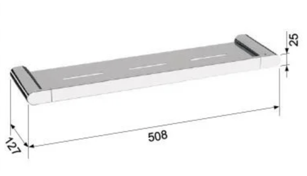 Полка 51 см Remer Lounge LN20CR