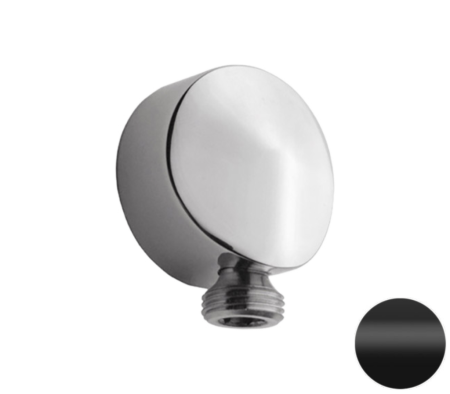 Шланговое подключение для душа Remer 309LNO, черный матовый