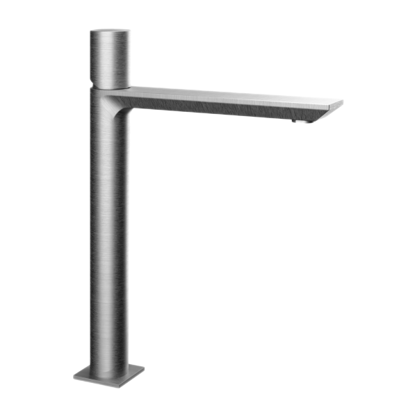 Смеситель для раковины Remer Edge EG512LXLNP, никель брашированный