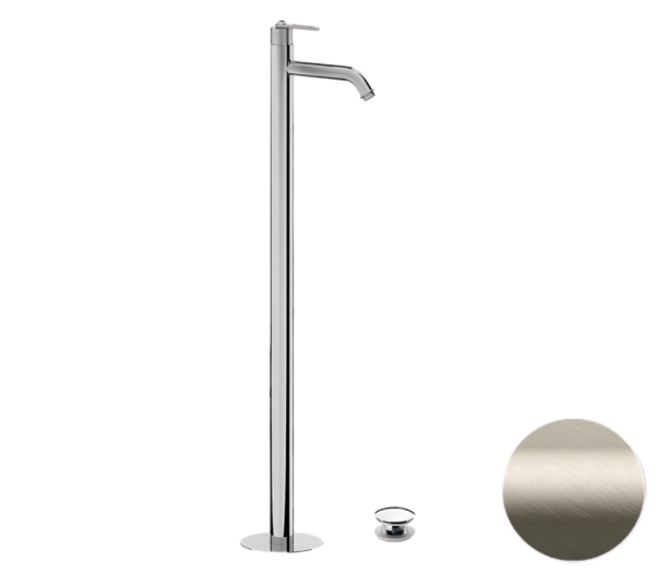 Смеситель для раковины Daniel Brooklyn BY688XV, сталь