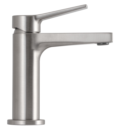 Смеситель для раковины Remer Slash SL12XV, сталь