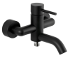 Смеситель для ванны Remer X Style X05NO, чёрный матовый