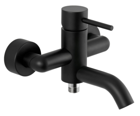 Смеситель для ванны Remer X Style X05NO, чёрный матовый