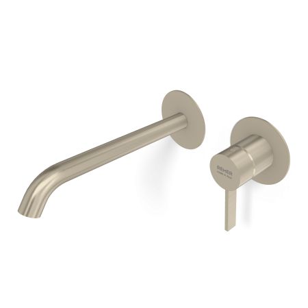 Смеситель для раковины Remer Metrica MC15PWBXV, сталь