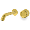 Смеситель для раковины Remer Element ET15PWBDO, золото глянцевое