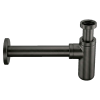 Сифон 1”1/4 Remer 958LCFP, черный брашированный хром
