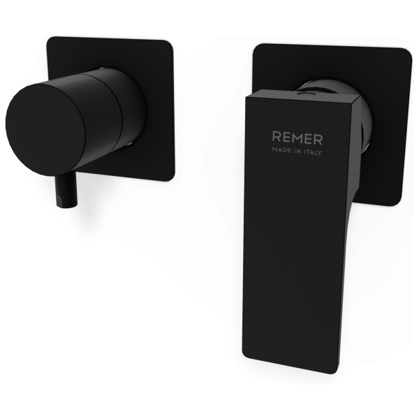 Смеситель для душа Remer Absolute AU93ZPWBNO, черный матовый
