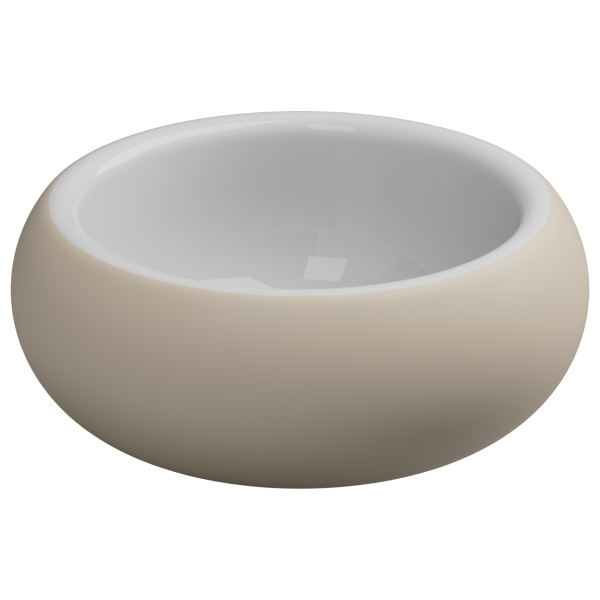 Ванна отдельностоящая 150 см GSG Ceramic Design Petra VAPE034, Sabbia Matt