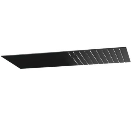 Верхний душ настенный 50x25 см Remer 350UFNOX, черный матовый