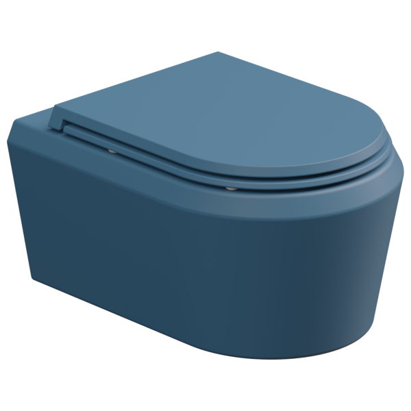 Чаша подвесного унитаза GSG Ceramic Design Cruise CRWCSO027, Denim Matt