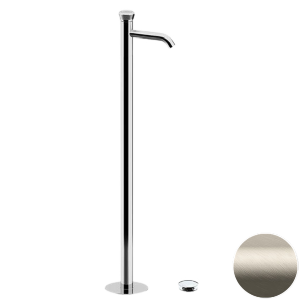 Смеситель для раковины Remer Element ET18XV, сталь