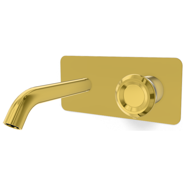 Смеситель для раковины Remer Element ET15WBDO, золото глянцевое