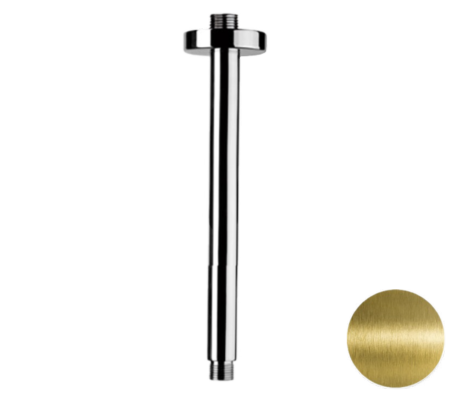 Кронштейн потолочный для верхнего душа 10 см Remer 347N10VO, латунь состаренная