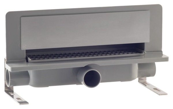 Трап 35 см, пристенный, гидрозатвор, ABS, горизонтальный выход OMP Tea Intramura 975.101.8