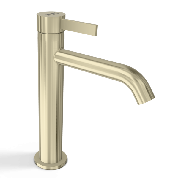 Смеситель для раковины Remer Metrica MC12ANZ, никель брашированный PVD