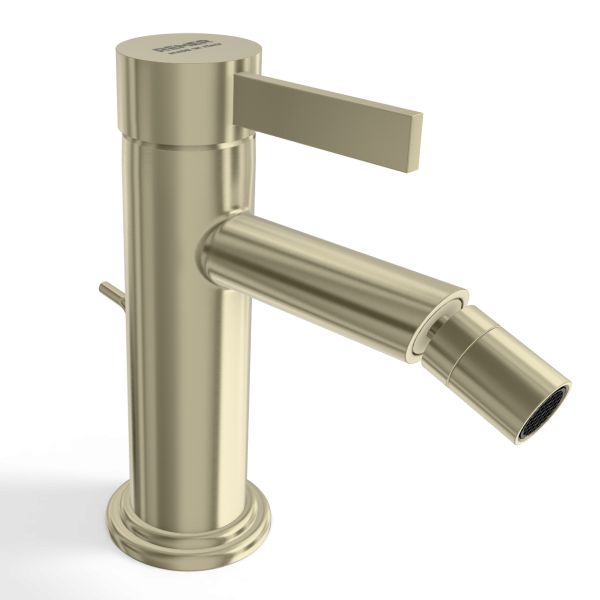 Смеситель для биде Remer Metrica MC20NZ, никель брашированный PVD