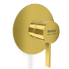 Смеситель для душа Remer Metrica MC30LDO, золото глянцевое