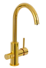 Cмеситель для кухни Remer X Style N792DWDO, золото глянцевое