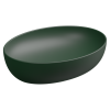 Раковина накладная 55x42 см GSG Ceramic Design Easy EALAVOV55036, Smeraldo Matt