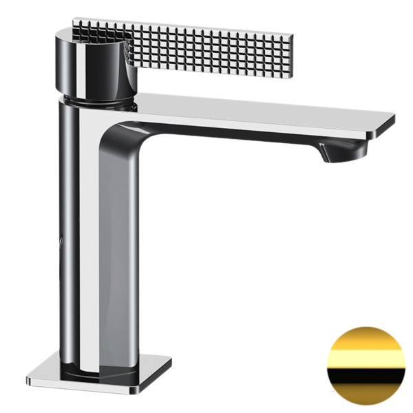 Смеситель для раковины Daniel Club ANC606NDO, золото глянцевое