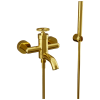 Смеситель для ванны Remer Chrono CH02DO, золото глянцевое