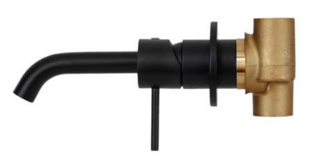 Смеситель для раковины Remer X Style X15PNO, чёрный матовый