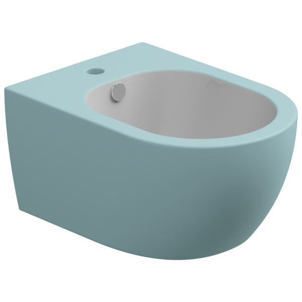 Биде подвесное биколор GSG Ceramic Design Like LKBISOBI000/037, White/Ice Matt