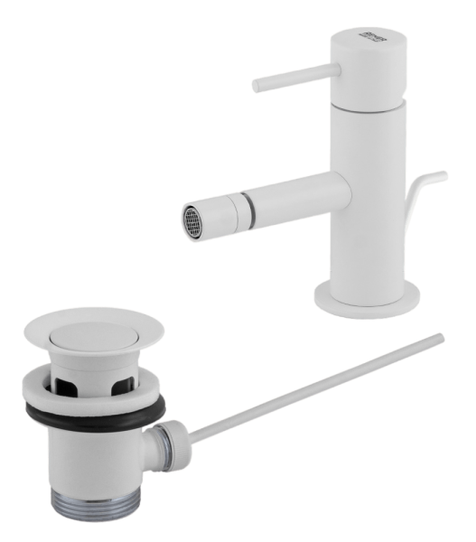 Смеситель для биде Remer X Style X20BO, белый матовый